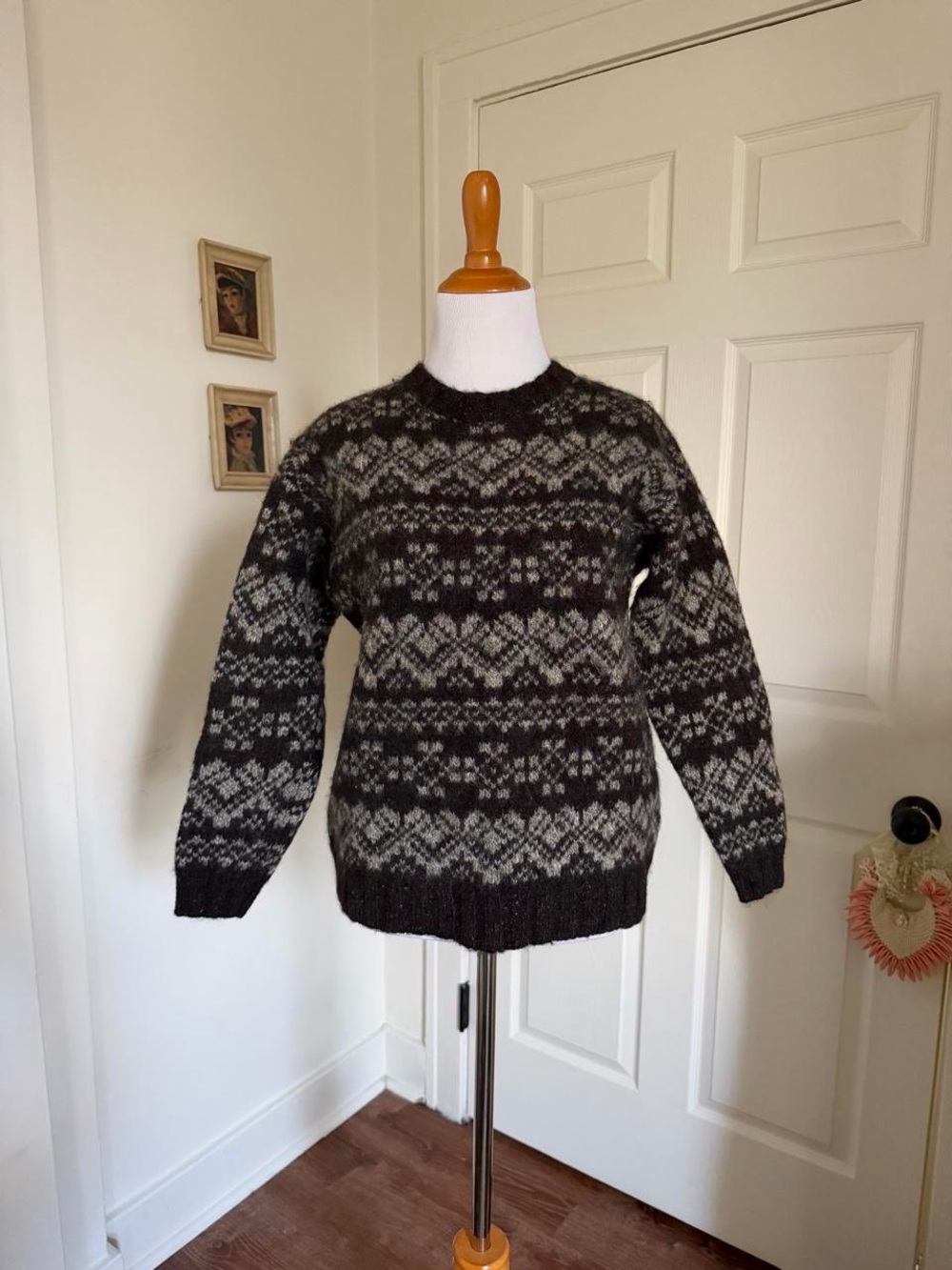 Vintage L. L. Bean Cozy Knit Pure Wool Sweater